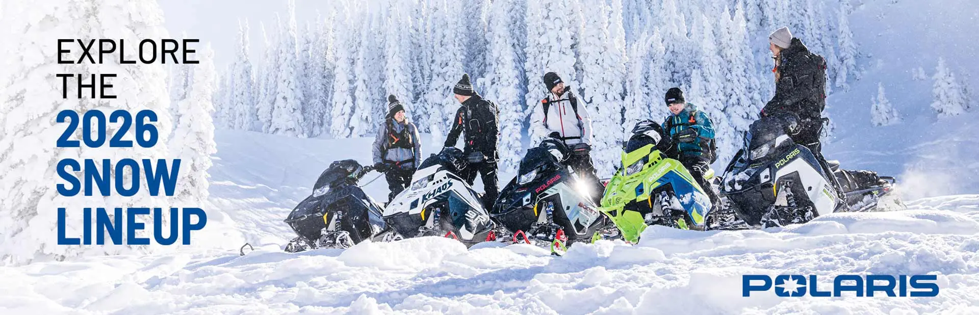 You are currently viewing Explore the 2026 Polaris Snowmobile Lineup